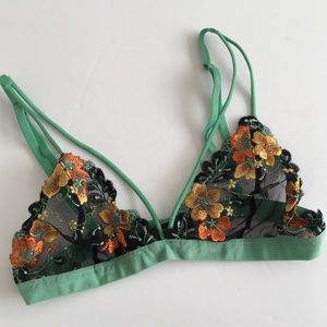 floral bra
